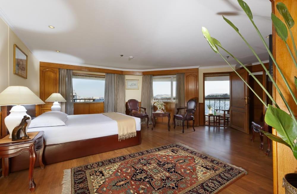 Nile Cruise 3 Nights From Aswan To Luxor Every Friday, Monday And Wednesday With Tours 外观 照片